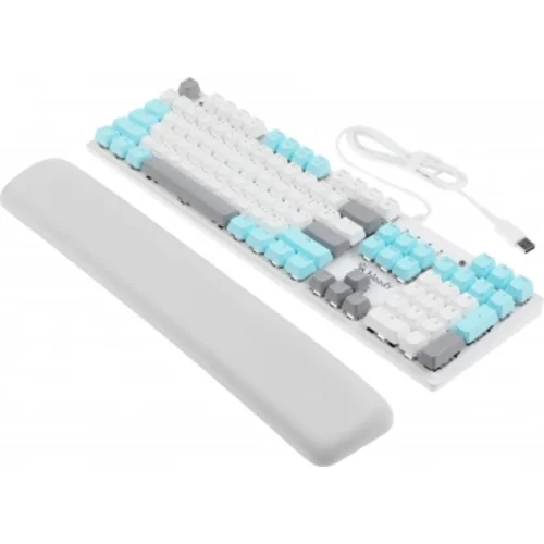 Клавиатура A4Tech Bloody S515R механическая белый USB for gamer LED (подставка для запястий)